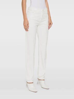 Toteme Women's White Low Tapered Jeans Pants Size 29/32